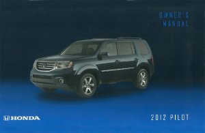 2012 Honda Pilot Owner's Manual