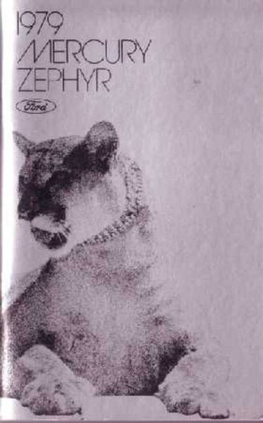 1979 Mercury Zephyr Owner's Manual