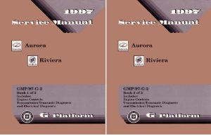 1997 Buick Riviera, Aurora Factory Shop Service Manual