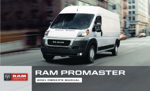 2021 Dodge Promaster Owner's Manual
