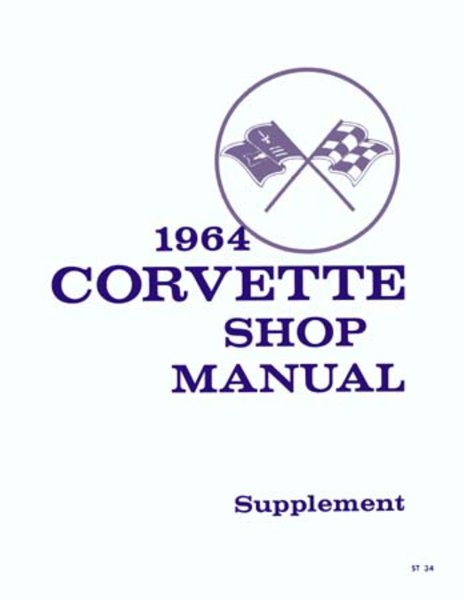 1964 Chevrolet Corvette Factory Shop Service Manual
