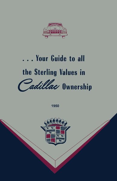 1950 Cadillac All Models Owner's Manual