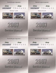 2007 Jeep Patriot, Compass Factory Shop Service Manual