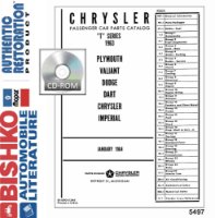 1963 Mopar Chrysler Dodge Desoto Plymouth Part Numbers Book PDF List Guide sample image