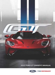 2022 Ford GT Owner's Manual