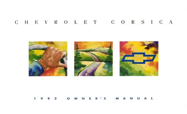 1993 Chevrolet Corsica Owner's Manual