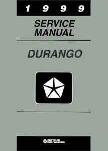 1999 Dodge Truck Durango Factory Shop Service Manual