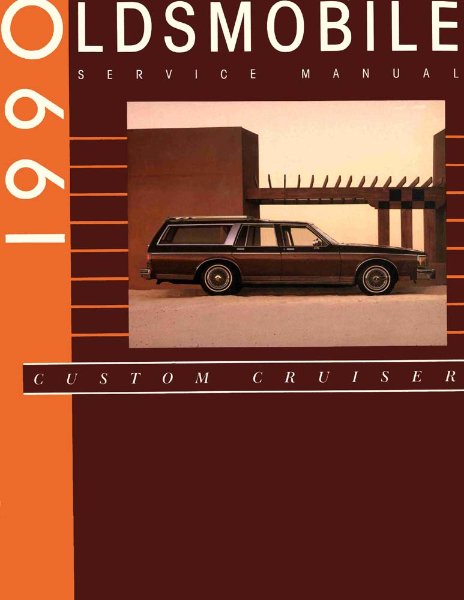1990 Oldsmobile Custom Cruiser Factory Shop Service Manual