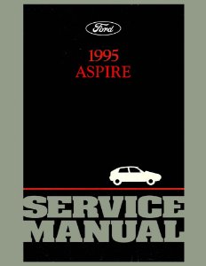 1995 Ford Aspire Factory Shop Service Manual