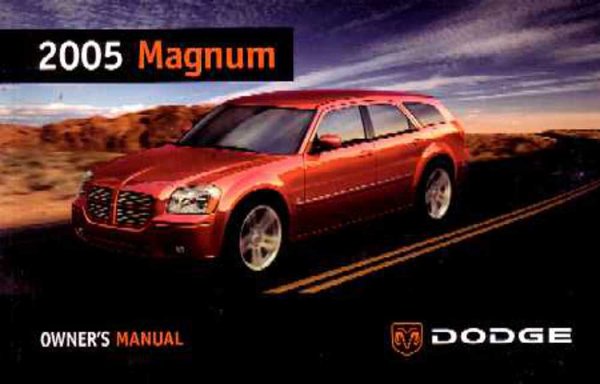 2005 Dodge Magnum Owner's Manual