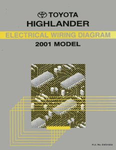 2001 Toyota Highlander Wiring Diagrams Manual