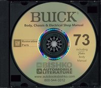 1973 BUICK Body, Chassis & Electrical Service Manual sample image