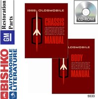 1965 OLDSMOBILE Full Line Body, Chassis & Electrical Service Manual sample image