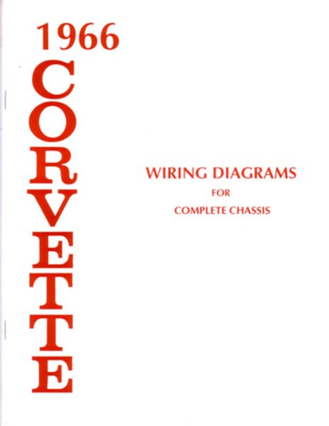 1966 Chevrolet Corvette Wiring Diagrams Manual