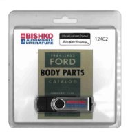 1944 1946 1948 1950 1952 Ford Car Truck Body Parts Numbers Book List PDF sample image