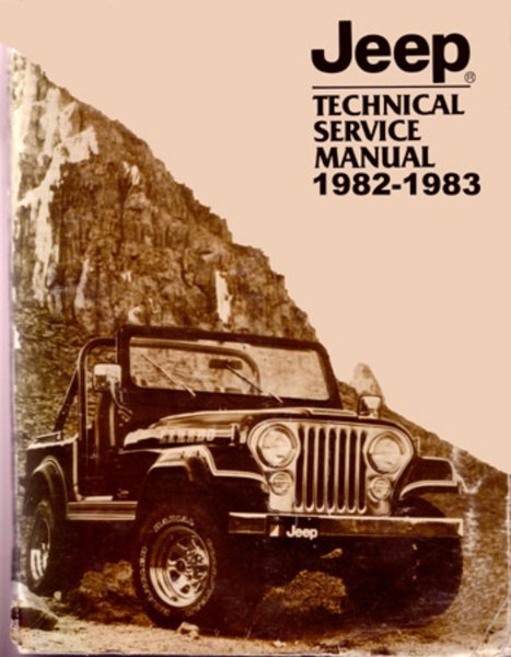 1982–1983 Jeep All Models Factory Shop Service Manual