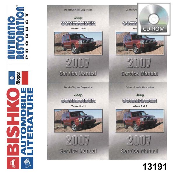 2007 Jeep Commander Factory Shop Service Manual