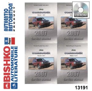 2007 Jeep Commander Factory Shop Service Manual