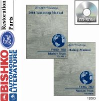 2001 FORD F650 - F750 TRUCK Body, Chassis & Electrical Service Manual sample image