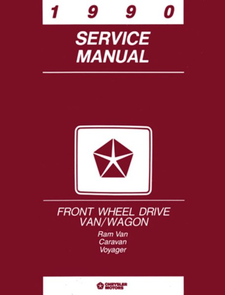 1990 Chrysler Town & Country, Caravan, Voyager Factory Shop Service Manual