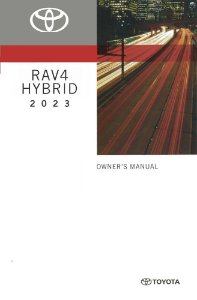 2023 Toyota RAV4 HYBRID Owner's Manual