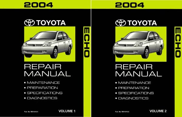 2004 Toyota Echo Factory Shop Service Manual