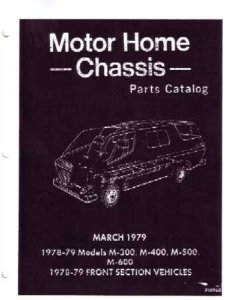 1978–1979 Dodge Truck Motor Home Chassis Parts Book