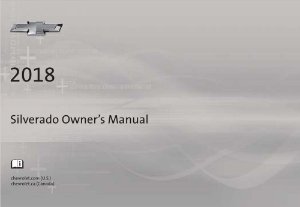 2018 Chevrolet Silverado Owner's Manual