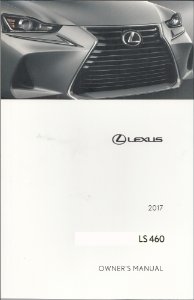 2017 Lexus LS 460 Owner's Manual