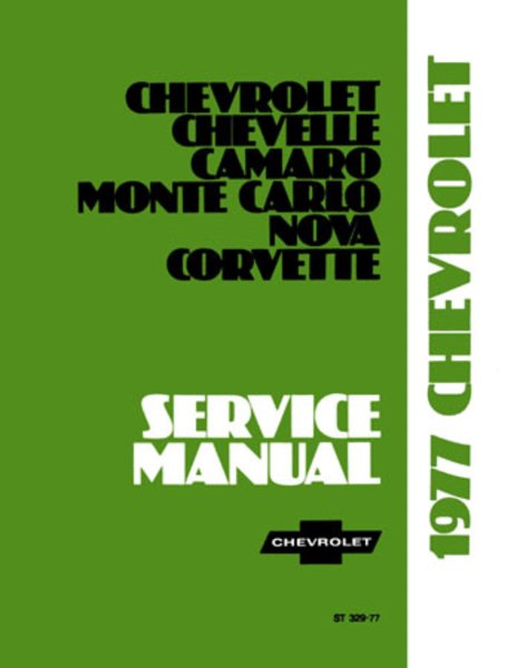 1977 Chevrolet Camaro, Chevelle, Corvette, Monte Carlo