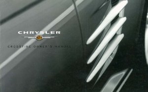 2004 Chrysler Crossfire Owner's Manual