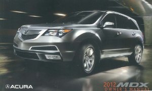 2012 Acura MDX Owner's Manual