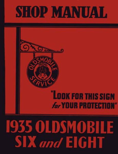 1935 Oldsmobile Six, Eight Factory Shop Service Manual