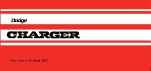 1969 Dodge Charger Owner's Manual
