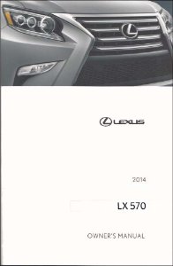 2014 Lexus LX 570 Owner's Manual