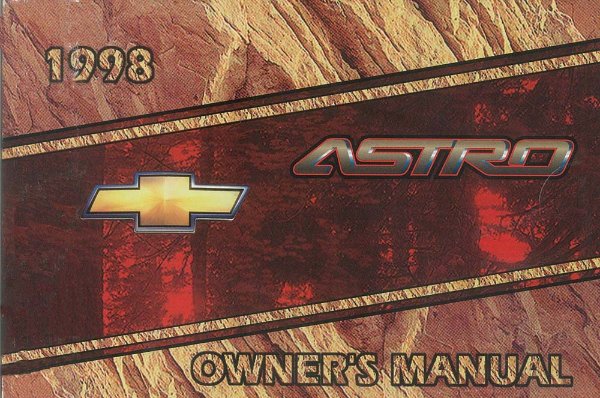 1998 Chevrolet Astro Owner's Manual