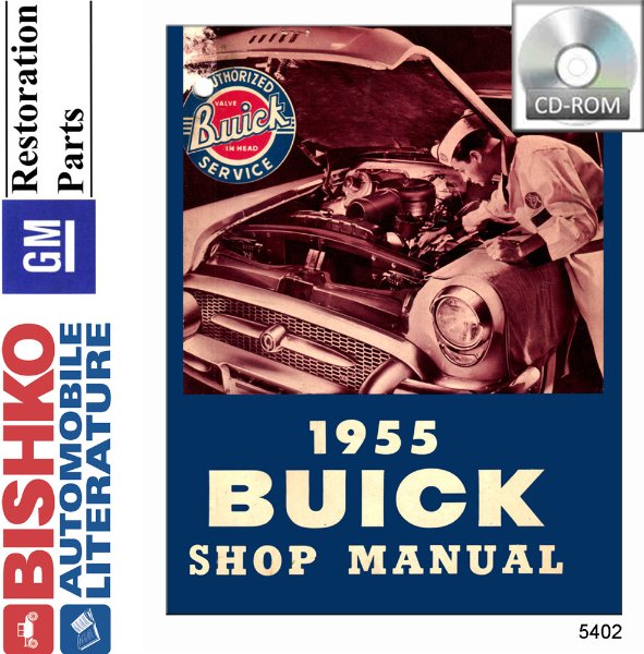 1955 Buick Century, Roadmaster, Special, Super Factory Shop Service Manual