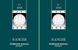 1998 Ford Truck Ranger Factory Shop Service Manual