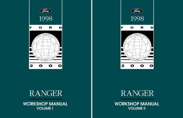 1998 Ford Truck Ranger Factory Shop Service Manual
