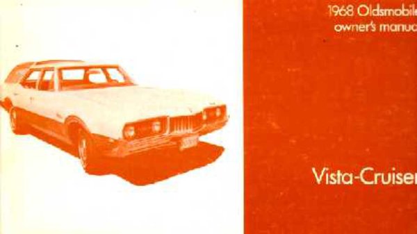 1968 Oldsmobile Vista Cruiser Owner's Manual