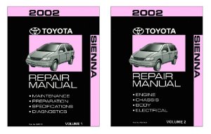2002 Toyota Sienna Factory Shop Service Manual