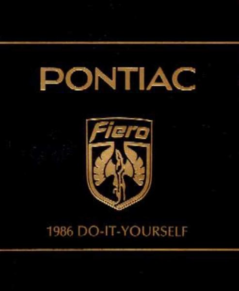 1986 Pontiac Fiero Owner's Manual