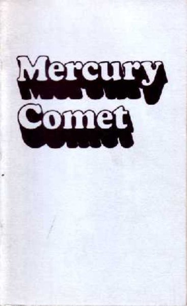 1974 Mercury Comet Owner's Manual