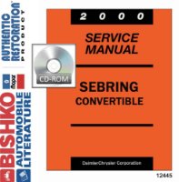 2000 Chrysler Sebring Convertible Shop Service Repair Manual PDF Engine Wiring sample image