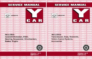 2005 Chevrolet Corvette Factory Shop Service Manual