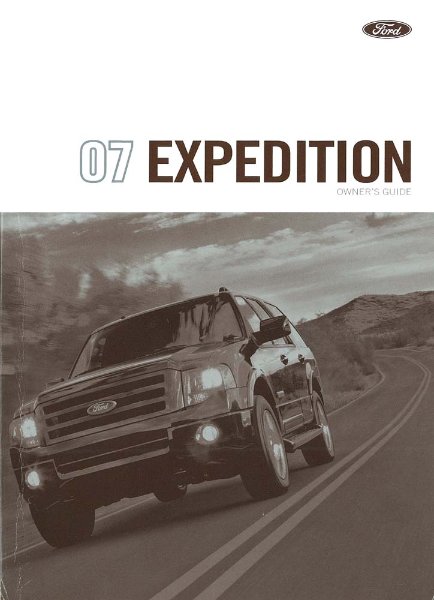 2007 Ford Expedition Owner's Manual