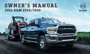 2024 Dodge Ram 2500, Ram 3500 Owner's Manual