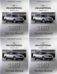 2007 Chrysler Pacifica Factory Shop Service Manual