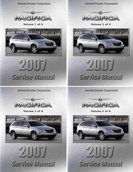 2007 Chrysler Pacifica Factory Shop Service Manual