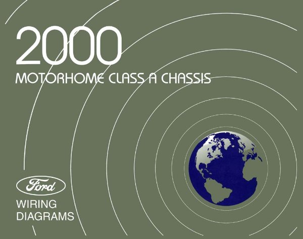 2000 Ford Truck Motorhome Class A Chassis Wiring Diagrams Manual